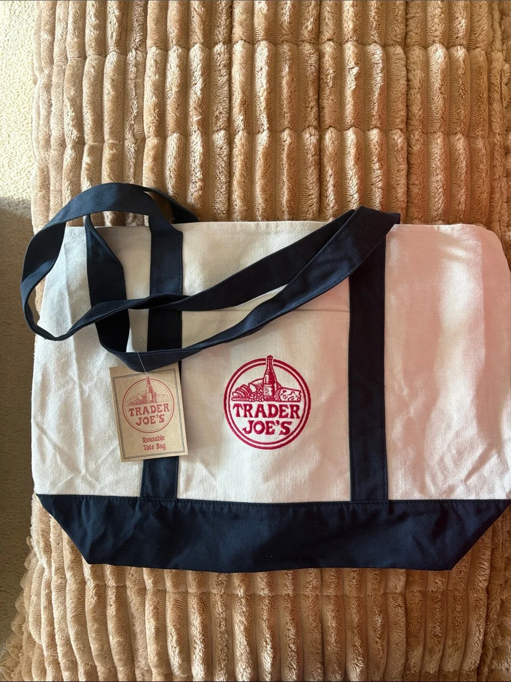 NWT Trader Joe’s Reusable Tote Bag